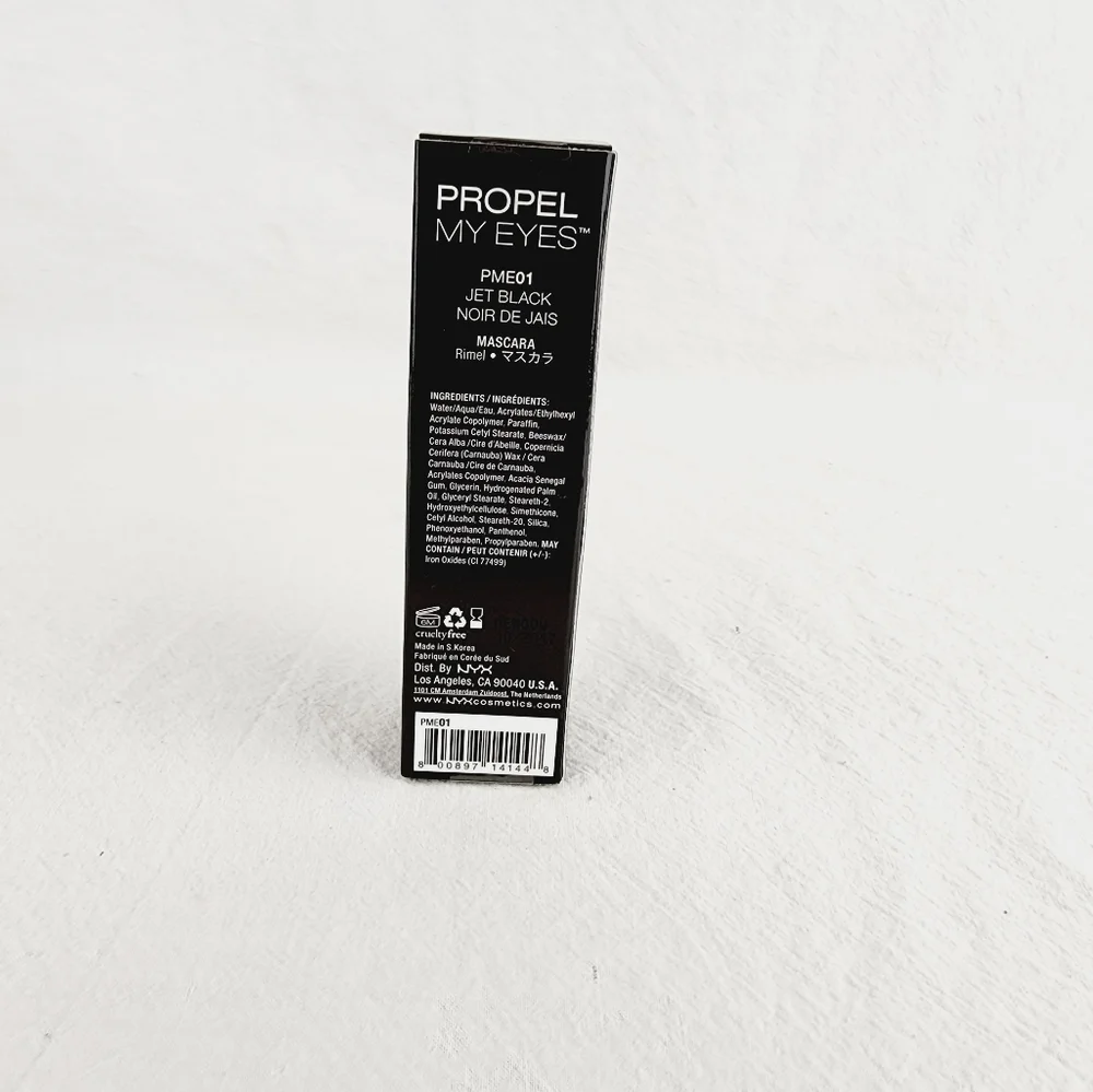 LAST ONE 🔥NYX PROPEL my eye jet black mascara PME01